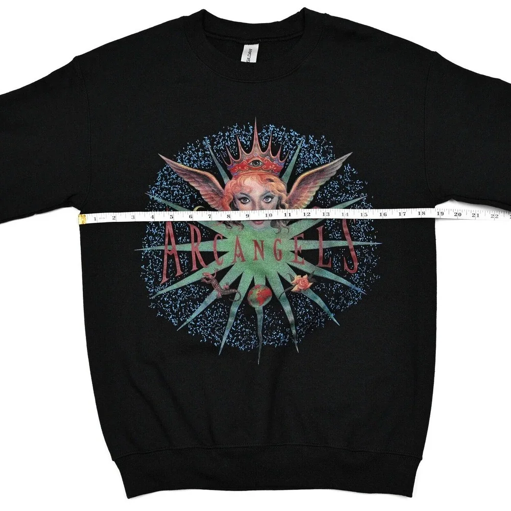 Arc Angels Band 90s Austin Blues Rock Music‎ Sweatshirt Black Small